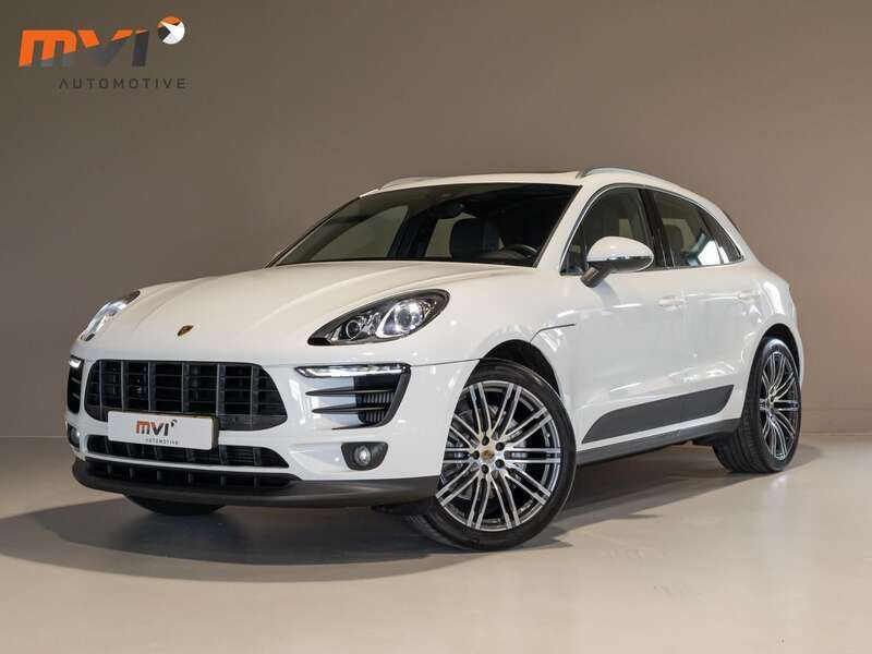Wit Gebruikt 2018 Porsche Macan SUV | € 44.500 (Super prijs) - Afbeelding 1/4