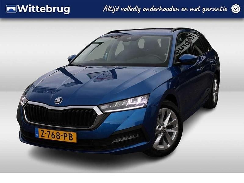 Blauw Gebruikt 2024 Skoda Octavia Business Line Stationwagen | € 26.450 (Goede deal) - Afbeelding 1/2