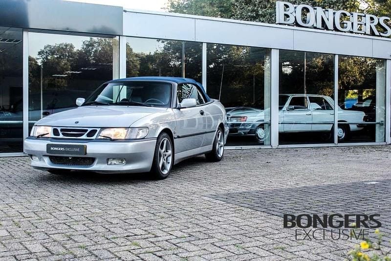 Grijs, metallic lak Gebruikt 1999 Saab 9-3 Cabriolet Cabriolet | € 12.999 - Afbeelding 1/4