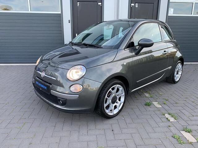 Grijs Gebruikt 2012 Fiat 500 Lounge Hatchback | € 6.499 (Eerlijke prijs) - Afbeelding 1/4