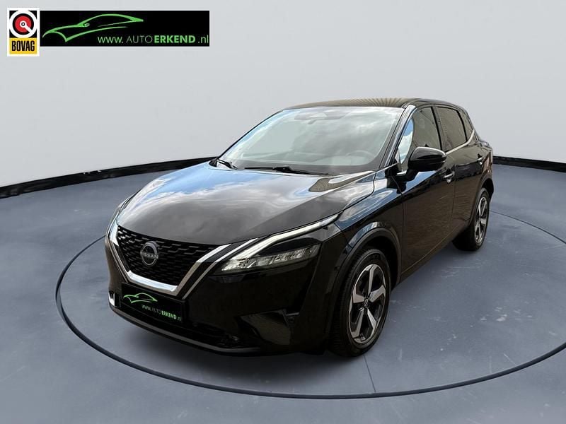 Zwart Gebruikt 2023 Nissan Qashqai N-Connecta SUV | € 26.950 (Super prijs) - Afbeelding 1/4