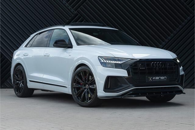Wit Gebruikt 2021 Audi Q8 S-Line SUV | € 74.900 (Eerlijke prijs) - Afbeelding 1/4