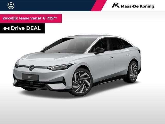 Wit Nieuw 2024 VW ID.7 Pro Sedan | € 61.490 (Duur) - Afbeelding 1/4