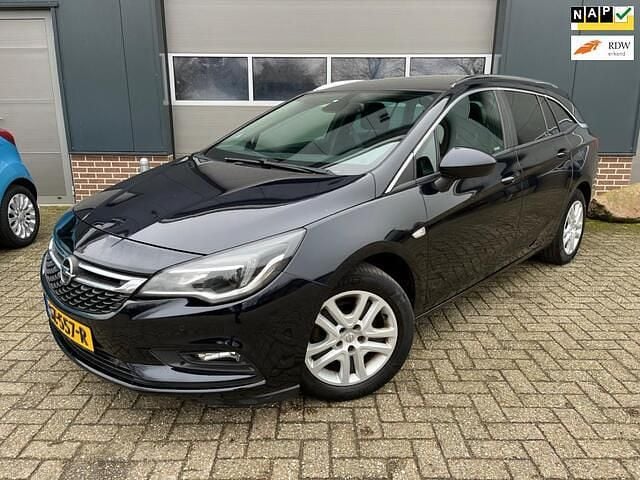 Occasion Opel Astra Edition 105 PK (77 kW) 2018 Blauw Stationwagen