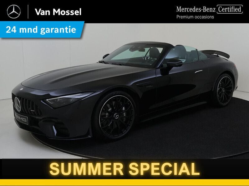 , metallic lak Gebruikt 2023 Mercedes SL43 AMG AMG Cabriolet | € 119.945 - Afbeelding 1/4