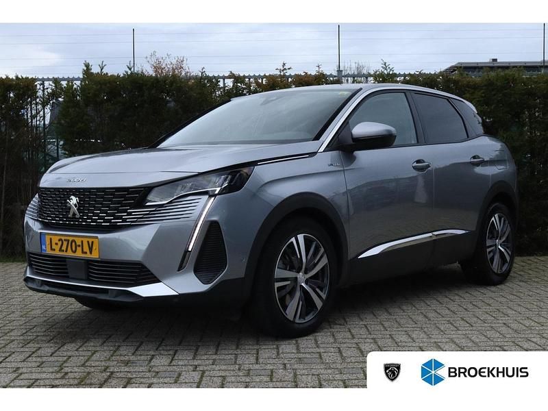 Grijs Gebruikt 2021 Peugeot 3008 Allure SUV | € 21.900 (Goede deal) - Afbeelding 1/4