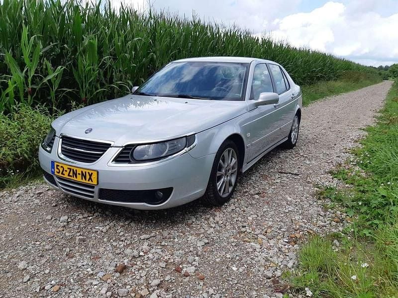 Zilver Gebruikt 2008 Saab 9-5 Vector Sedan | € 2.750 - Afbeelding 1/4