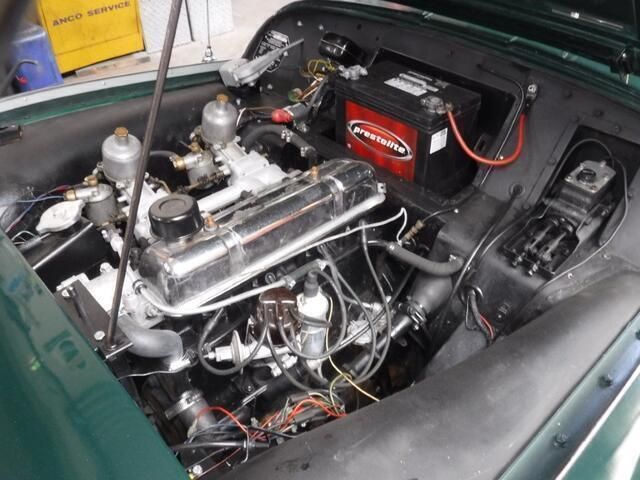 Occasion Triumph TR3 1957 Groen Cabriolet