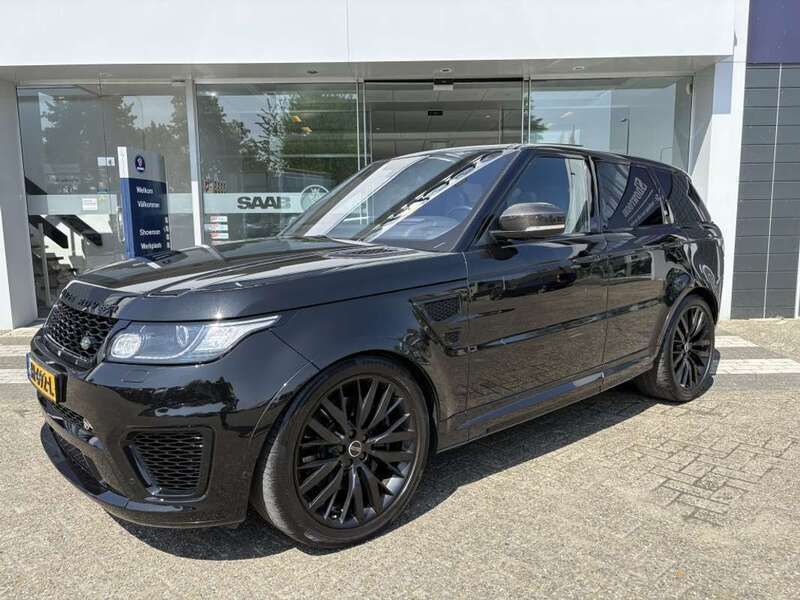 Zwart Gebruikt 2016 Land Rover Range Rover Sport SVR SUV | € 57.950 - Afbeelding 1/4
