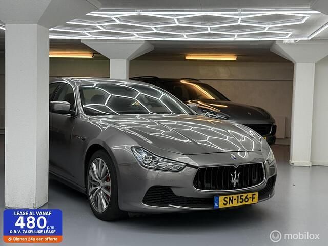 Grijs Gebruikt 2015 Maserati Ghibli Coupé | € 29.950 (Eerlijke prijs) - Afbeelding 1/4
