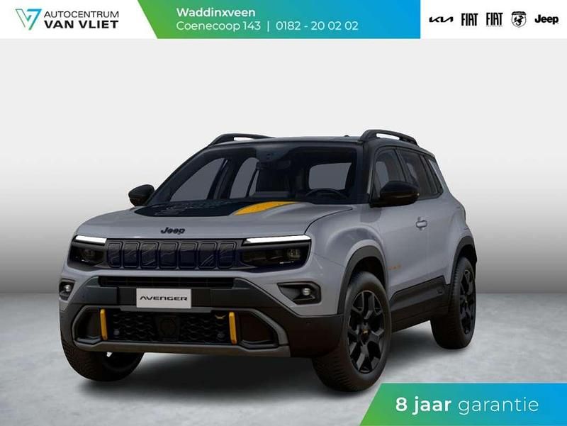 Storm grey, dak zwart Nieuw 2025 Jeep Avenger North SUV | € 46.085 (Duur) - Afbeelding 1/4