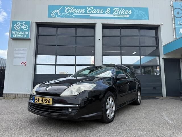 Zwart Gebruikt 2009 Renault Laguna III Dynamique Stationwagen | € 1.950 (Eerlijke prijs) - Afbeelding 1/4