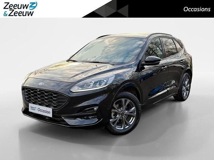 Zwart Occasion 2023 Ford Kuga ST-Line SUV | € 27.440 (Eerlijke prijs) - Afbeelding 1/4