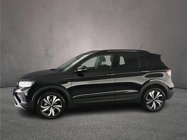 Zwart Nieuw 2025 VW T-Cross Edition SUV | € 33.900 (Iets duurder) - Afbeelding 1/3