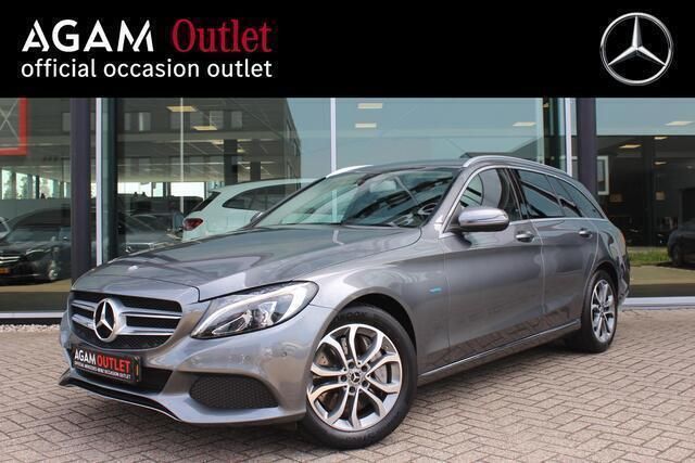 Grijs Gebruikt 2017 Mercedes C350 Edition Stationwagen | € 21.995 (Iets duurder) - Afbeelding 1/4