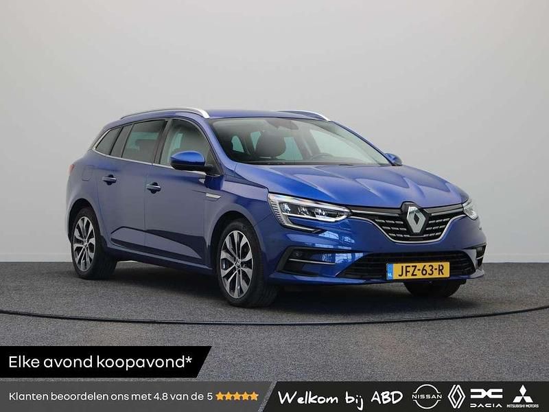 Occasion Renault Mégane GrandTour Techno 140 PK (102 kW) 2023 Blue iron Stationwagen