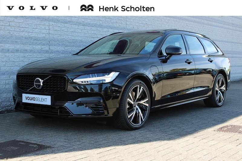 Zwart Gebruikt 2023 Volvo V90 Ultimate Stationwagen | € 49.950 (Eerlijke prijs) - Afbeelding 1/3