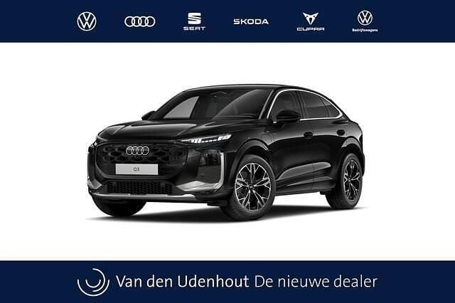 Zwart Nieuw 2026 Audi Q3 Sportback S-Line SUV | € 64.266 (Eerlijke prijs) - Afbeelding 1/4