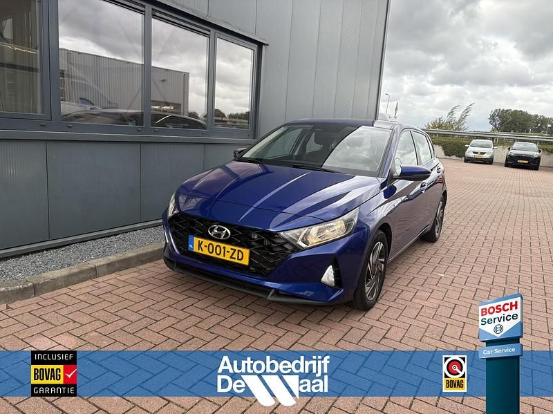 Blauw Gebruikt 2021 Hyundai i20 Comfort Hatchback | € 16.950 (Eerlijke prijs) - Afbeelding 1/4