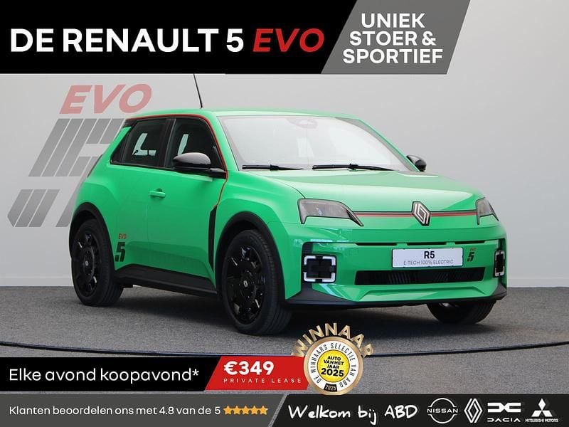 Groen Nieuw 2025 Renault R5 Urban Hatchback | € 27.985 (Super prijs) - Afbeelding 1/2