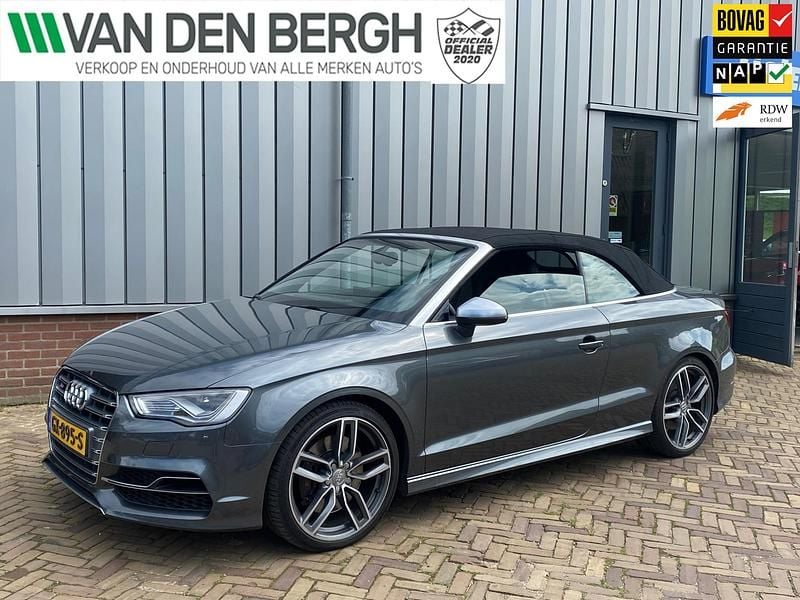 Grijs Gebruikt 2015 Audi S3 Cabriolet Proline Cabriolet | € 31.499 - Afbeelding 1/4