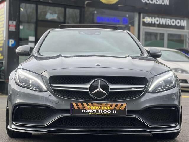 Grijs Gebruikt 2018 Mercedes C63S AMG Sedan | € 63.000 - Afbeelding 1/4