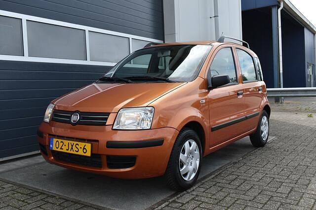 Oranje Gebruikt 2009 Fiat Panda Hatchback | € 2.499 (Eerlijke prijs) - Afbeelding 1/4