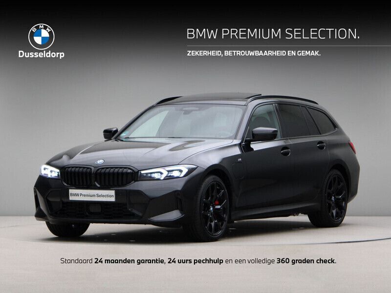 Zwart Gebruikt 2025 BMW 330e M Sport Stationwagen | € 66.950 (Duur) - Afbeelding 1/4