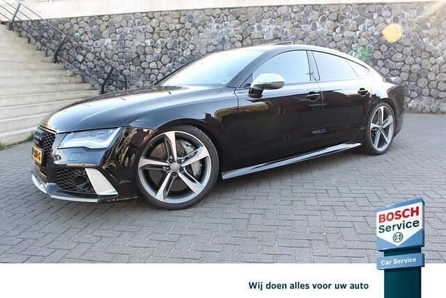 Zwart, metallic lak Gebruikt 2013 Audi RS7 Sportback S-Line Hatchback | € 55.950 - Afbeelding 1/4