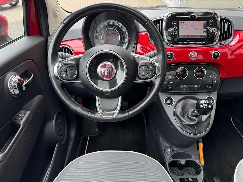 Occasion Fiat 500 Lounge 2016 Rood Hatchback