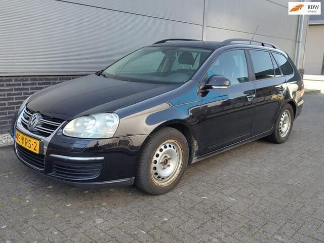 Zwart Gebruikt 2008 VW Golf VI Trendline Stationwagen | € 750 - Afbeelding 1/4