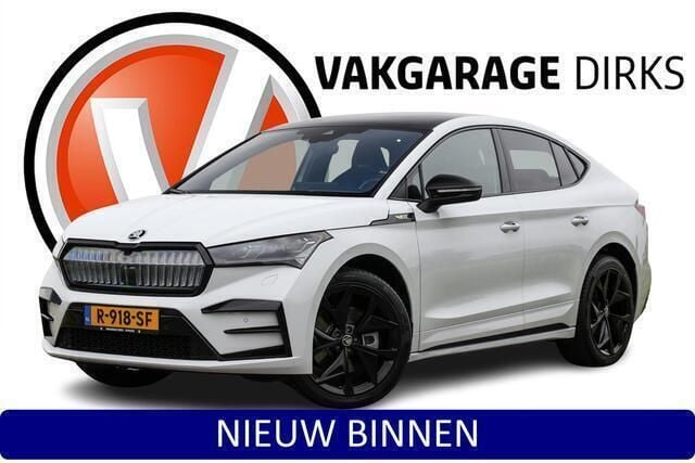Wit Gebruikt 2022 Skoda Enyaq iV RS SUV | € 37.940 (Eerlijke prijs) - Afbeelding 1/3