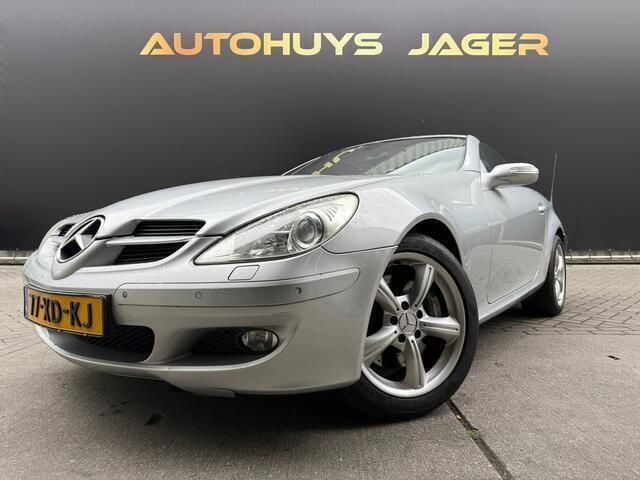 Grijs, metallic lak Gebruikt 2007 Mercedes SLK350 Cabriolet | € 7.950 (Super prijs) - Afbeelding 1/4