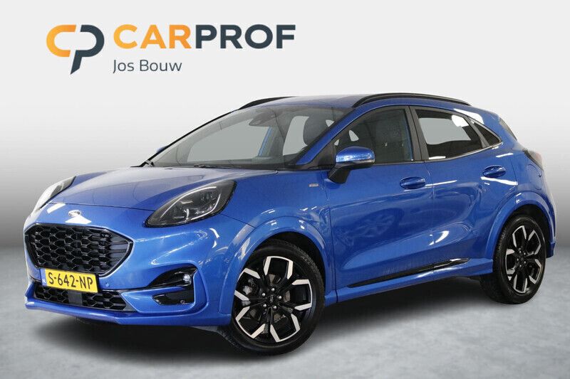 Blauw Gebruikt 2021 Ford Puma ST-Line X SUV | € 23.480 (Eerlijke prijs) - Afbeelding 1/4