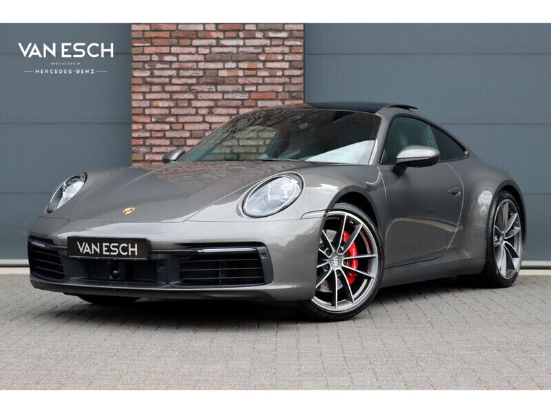 Grijs Gebruikt 2019 Porsche 911 Carrera 4S Sport Coupé | € 129.500 (Eerlijke prijs) - Afbeelding 1/4