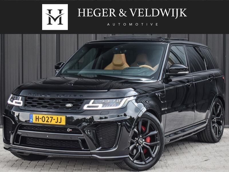 Zwart Gebruikt 2019 Land Rover Range Rover Sport SVR SUV | € 85.900 (Iets duurder) - Afbeelding 1/4