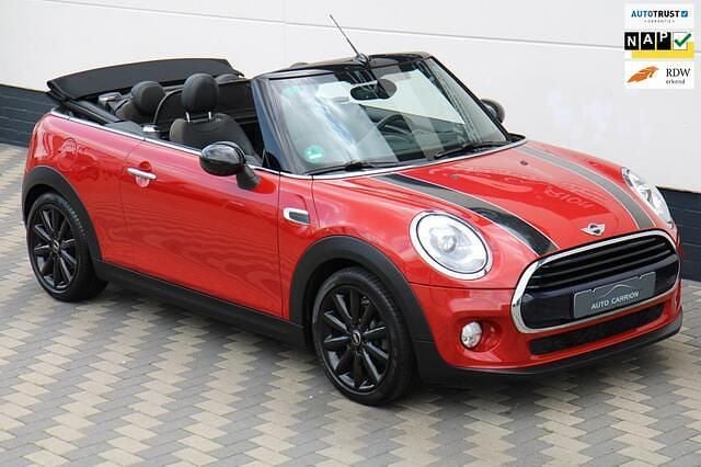 Rood Gebruikt 2016 Mini Cooper Cabriolet Cabriolet | € 18.945 (Eerlijke prijs) - Afbeelding 1/4
