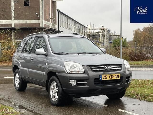 Grijs Gebruikt 2007 Kia Sportage SUV | € 3.850 (Iets duurder) - Afbeelding 1/4