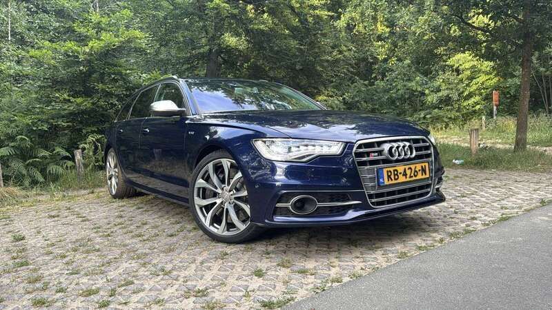 Blauw Gebruikt 2013 Audi S6 Stationwagen | € 29.950 - Afbeelding 1/4
