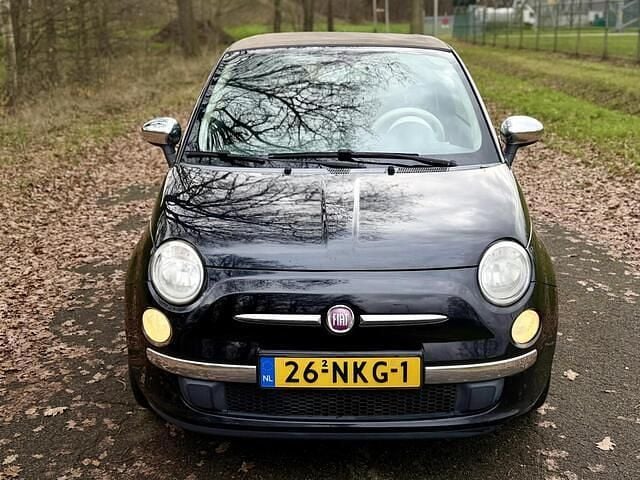 Occasion Fiat 500 69 PK (50 kW) 2010 Zwart Cabriolet