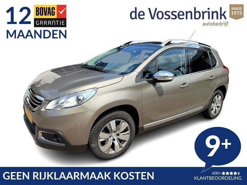Grijs Gebruikt 2016 Peugeot 2008 Allure SUV | € 9.950 (Super prijs) - Afbeelding 1/4