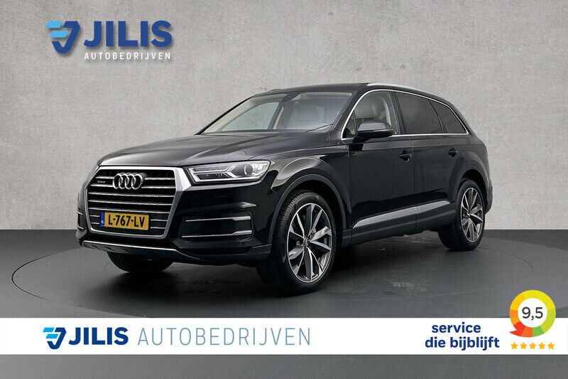Zwart Gebruikt 2021 Audi Q7 S-Line SUV | € 38.450 - Afbeelding 1/3