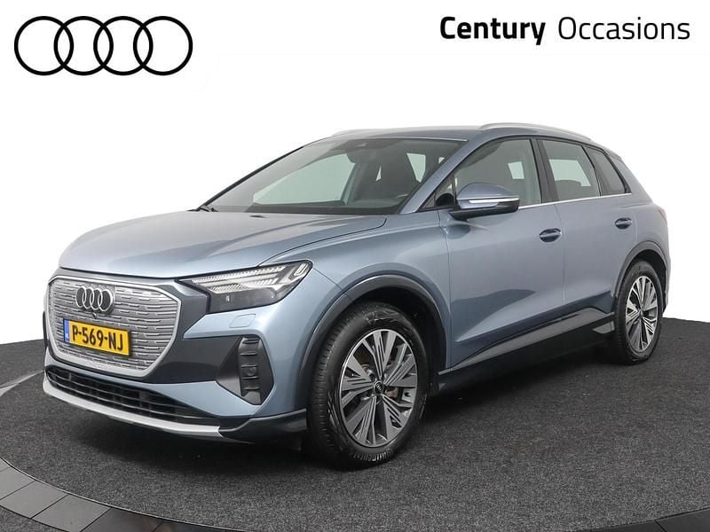 Blauw Gebruikt 2022 Audi Q4 e-tron Basis SUV | € 29.345 (Super prijs) - Afbeelding 1/4
