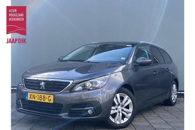 Grijs Gebruikt 2019 Peugeot 308 Stationwagen | € 9.744 (Eerlijke prijs) - Afbeelding 1/4