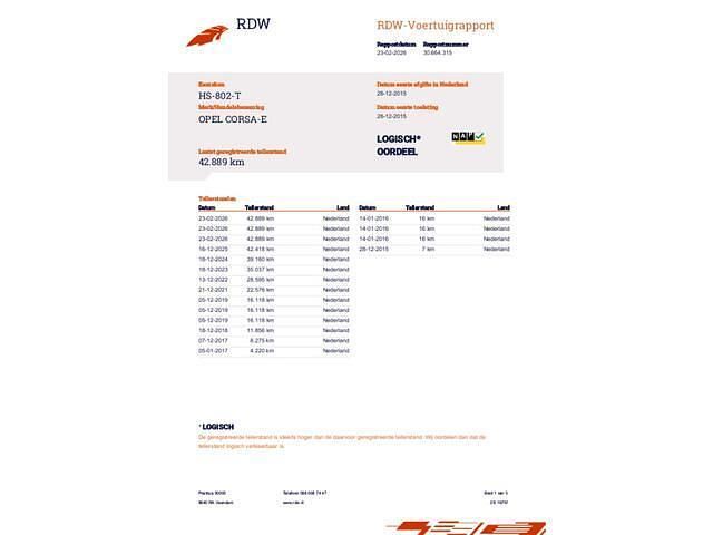 Occasion Opel Corsa Edition 90 PK (66 kW) 2015 Grijs (metallic) Hatchback