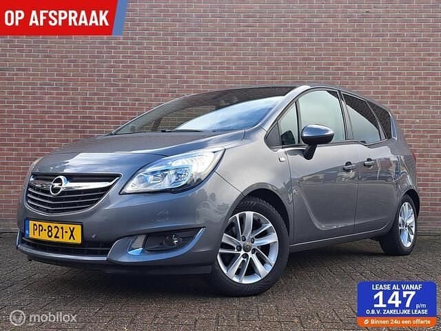 Grijs Gebruikt 2016 Opel Meriva MPV | € 8.950 (Eerlijke prijs) - Afbeelding 1/4