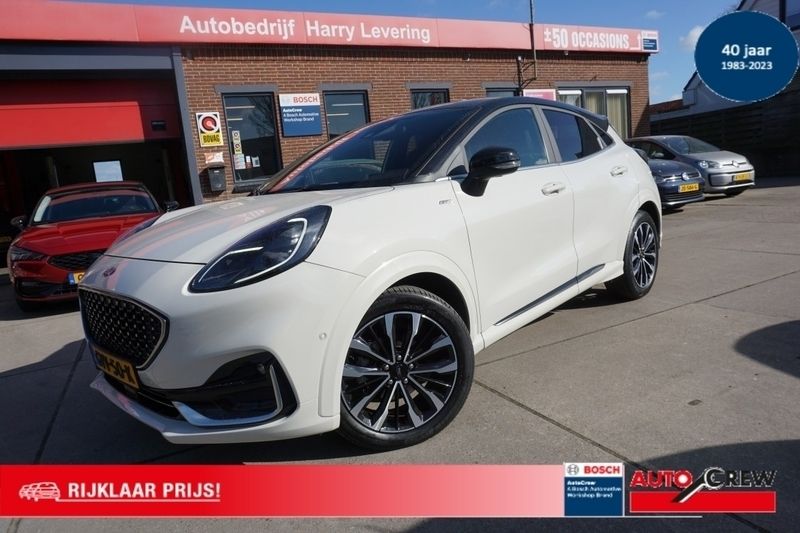 Wit Gebruikt 2020 Ford Puma ST-Line X SUV | € 21.950 (Eerlijke prijs) - Afbeelding 1/4