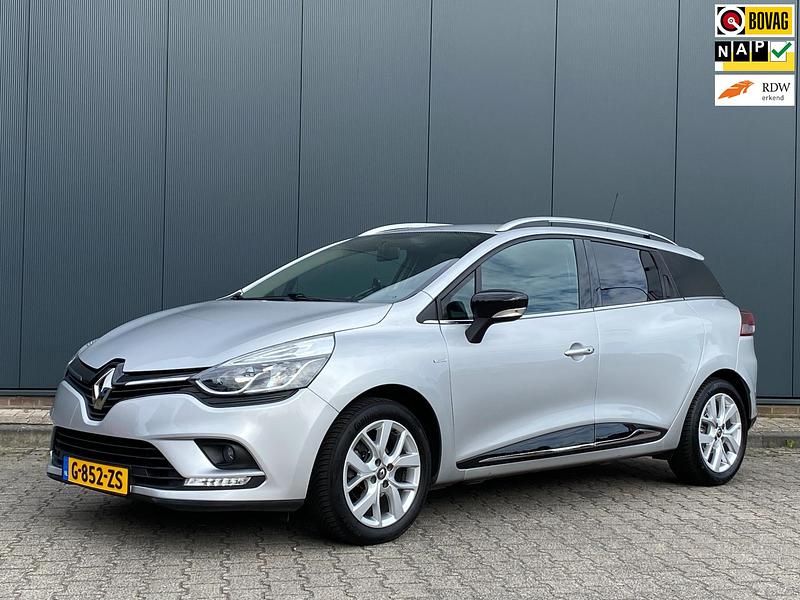 Grijs Gebruikt 2020 Renault Clio GrandTour LIMITED Stationwagen | € 8.900 (Eerlijke prijs) - Afbeelding 1/4