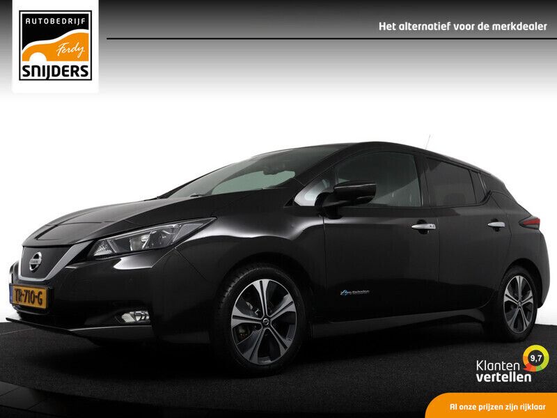Zwart, metallic lak Gebruikt 2018 Nissan Leaf 360º Hatchback | € 9.950 (Super prijs) - Afbeelding 1/4