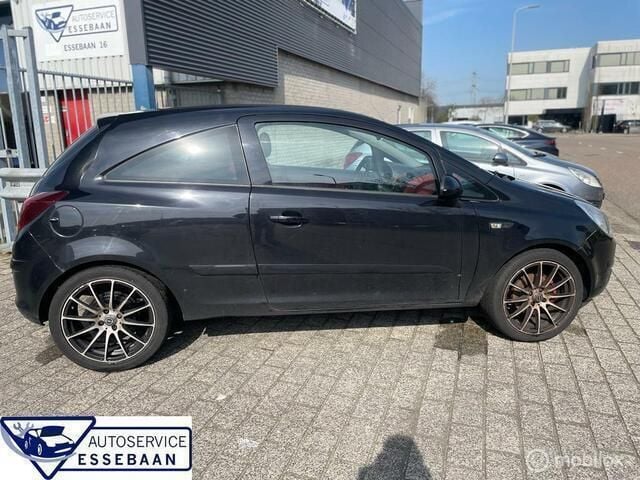 Occasion Opel Corsa Enjoy 90 PK (66 kW) 2008 Zwart Stationwagen
